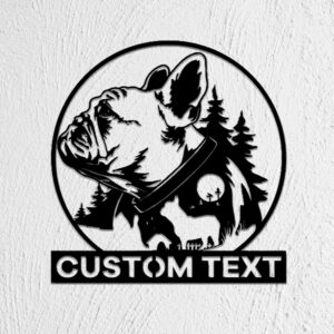 Custom Dog Metal Signs, Personalized Dog Name Metal Wall Signs, Pet Wall Art, Dog House Signs